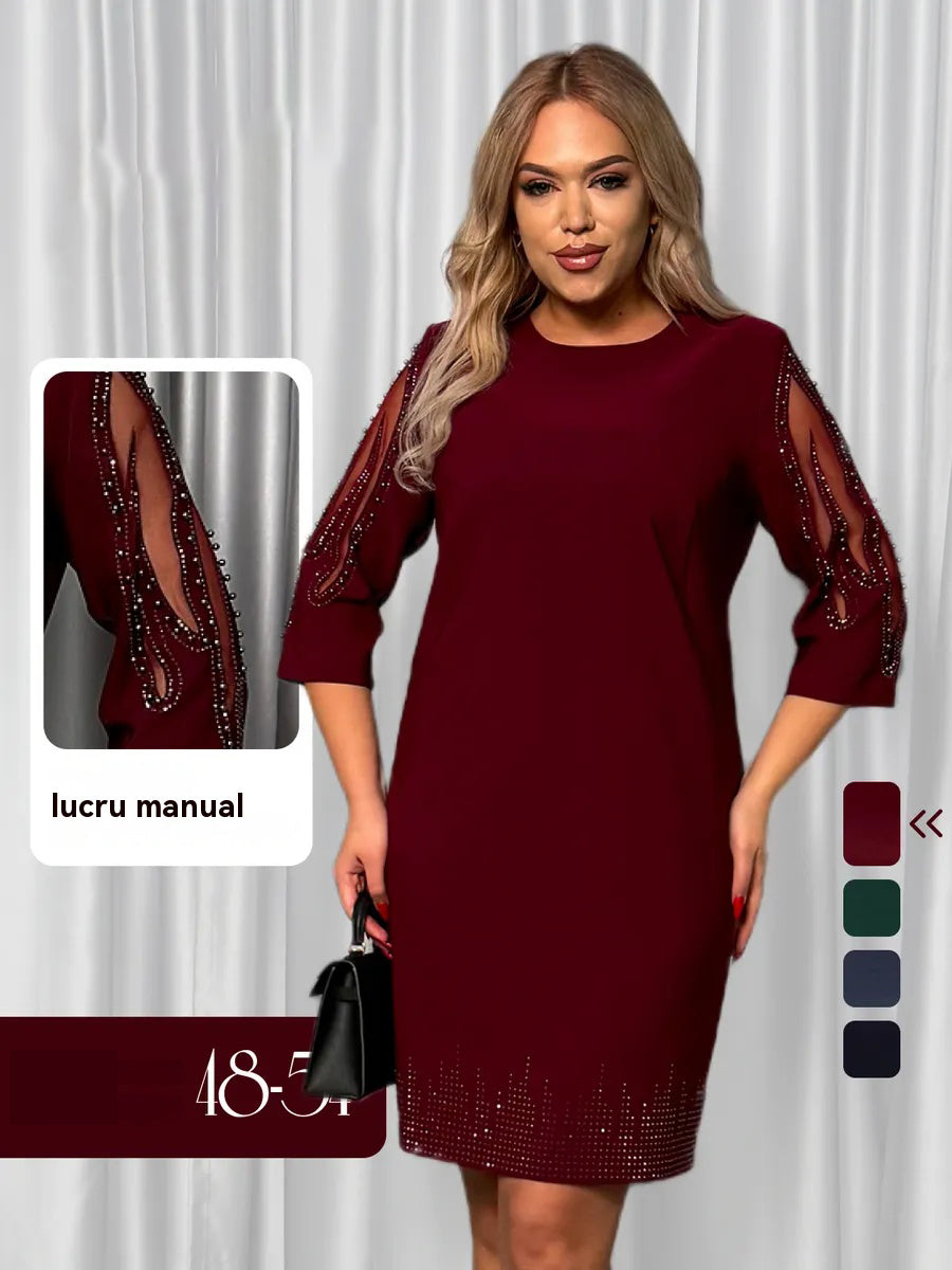 【S-5XL】Rochie nouă la modă și elegantă-4005232