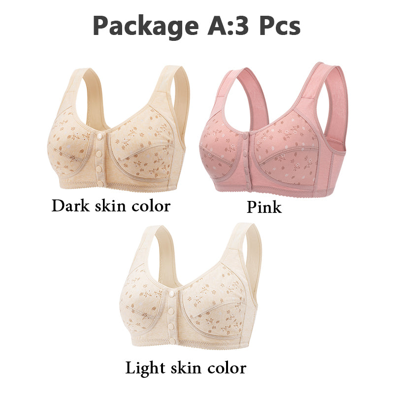 š„ćCumpÄraČi 1 Či primiČi 2 gratuitćš„ćPachet de 3ćLenjerie de corp cu nasturi frontale imprimate Ć®n stil nou