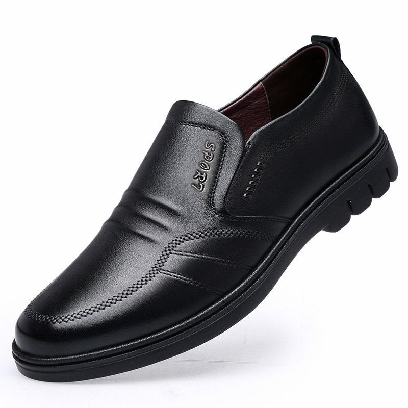 š„Oferta ograniczona czasowoš„ć39-44ćMeskie skorzane buty biznesowe-4234856