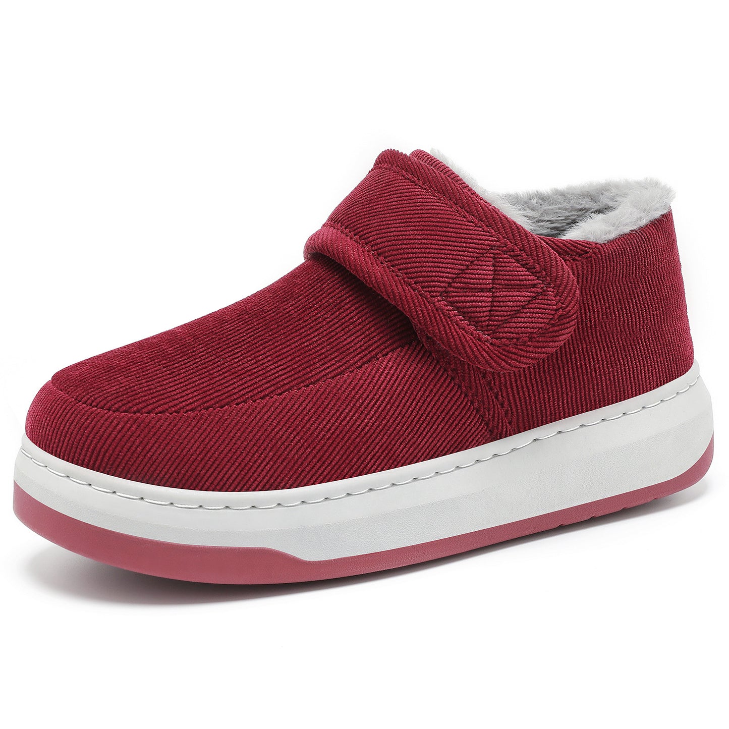 🔥❄❄Zimske pamučne papuče za starije osobe, tople pamučne cipele s flis podstavom za osobe srednje i starije dobi za nošenje vani-4179290