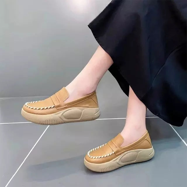 🎃30% OFF【35-40】Noi pantofi casual cu talpă groasă, foarte vânduți, pentru toamnă-4091481
