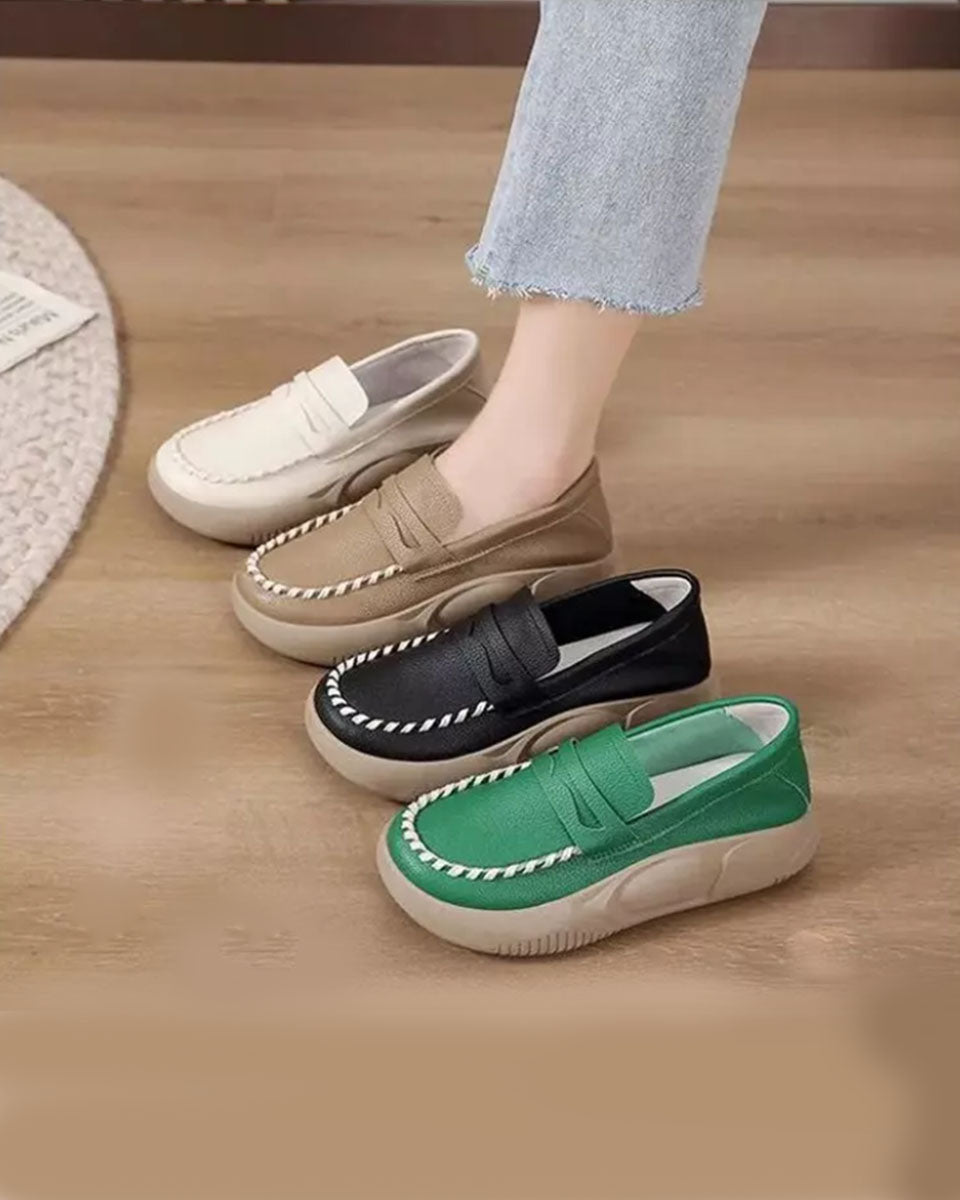 🎃30% OFF【35-40】Noi pantofi casual cu talpă groasă, foarte vânduți, pentru toamnă-4091481