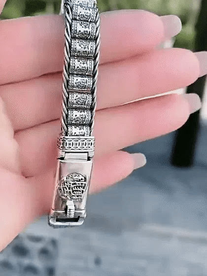 【Descuento por tiempo limitado】Nueva pulsera de la suerte de plata de ley 925-4119978