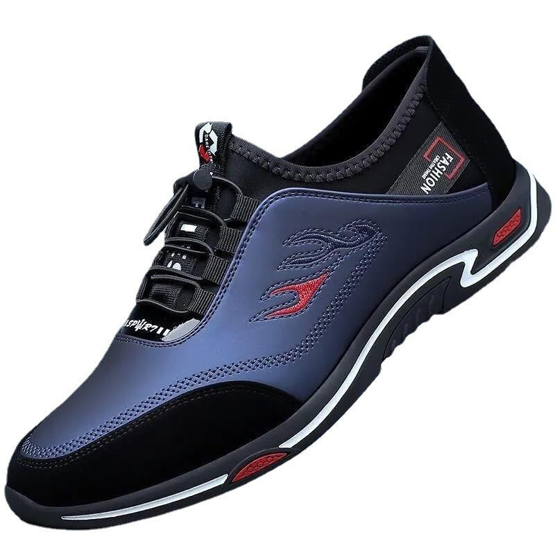 ✨👞 Férfi üzleti cipők légáteresztő bőrből ✅ szagtalanító ✅ puha bőr talp ✅ modern és sokoldalú