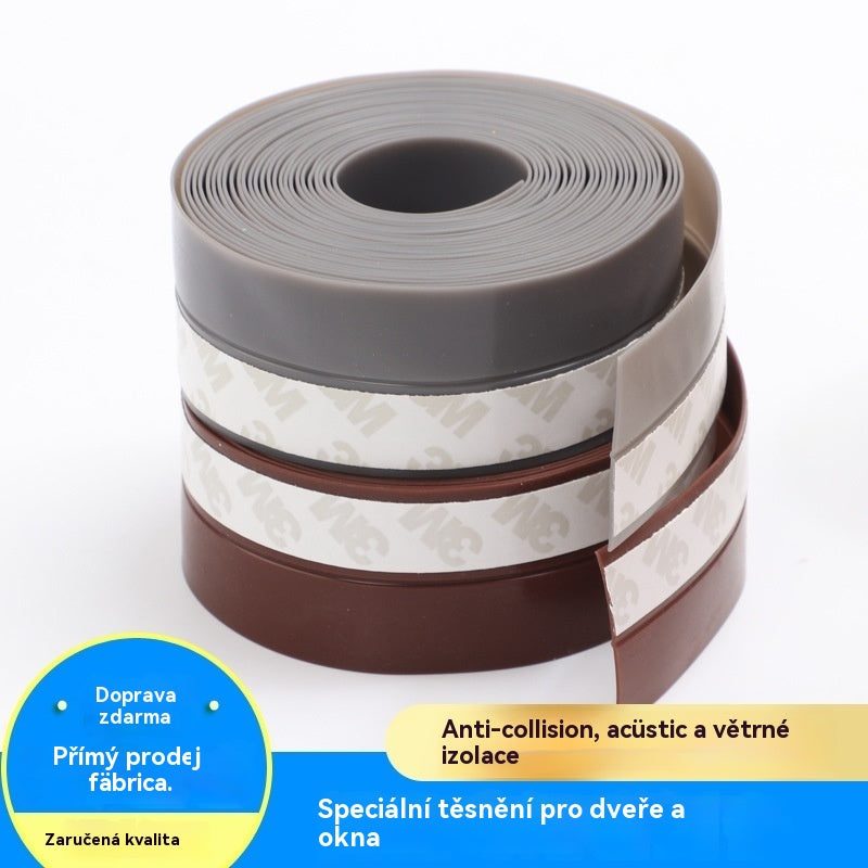 【Kup 1, získej 1】🚪 PVC spodní těsnící lišta dveří – Ochrana proti prachu a průvanu-4169830