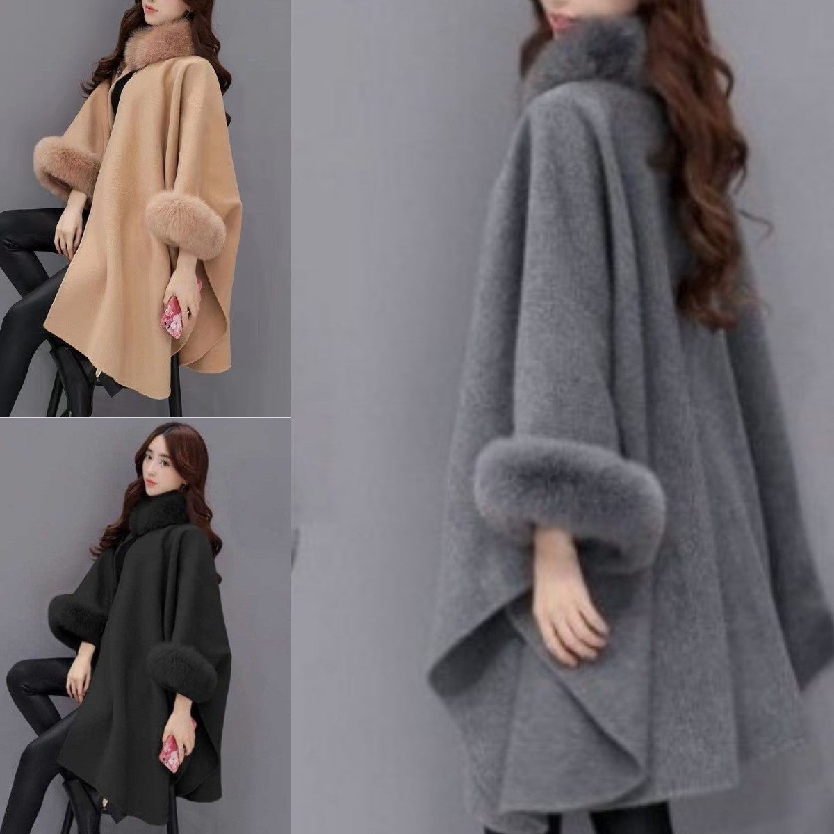🔥✨【Novi zimski dolasci🔥】【S-5XL】Visokokvalitetan, moderan i elegantan kaput od mekane vune srednje duljine-4122663