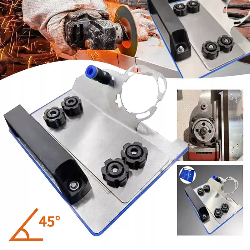 🔥👍Suport pentru polizor unghiular pentru tăierea țiglelor la 45° Chamfer, suport pentru polizor unghiular pentru tăierea țiglelor pentru polizoarele unghiulare de tip 100-4052837