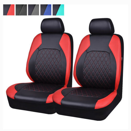 🚗🚗Uniwersalny zestaw pokrowców na siedzenia samochodowe z miękkiej skóry-4113963