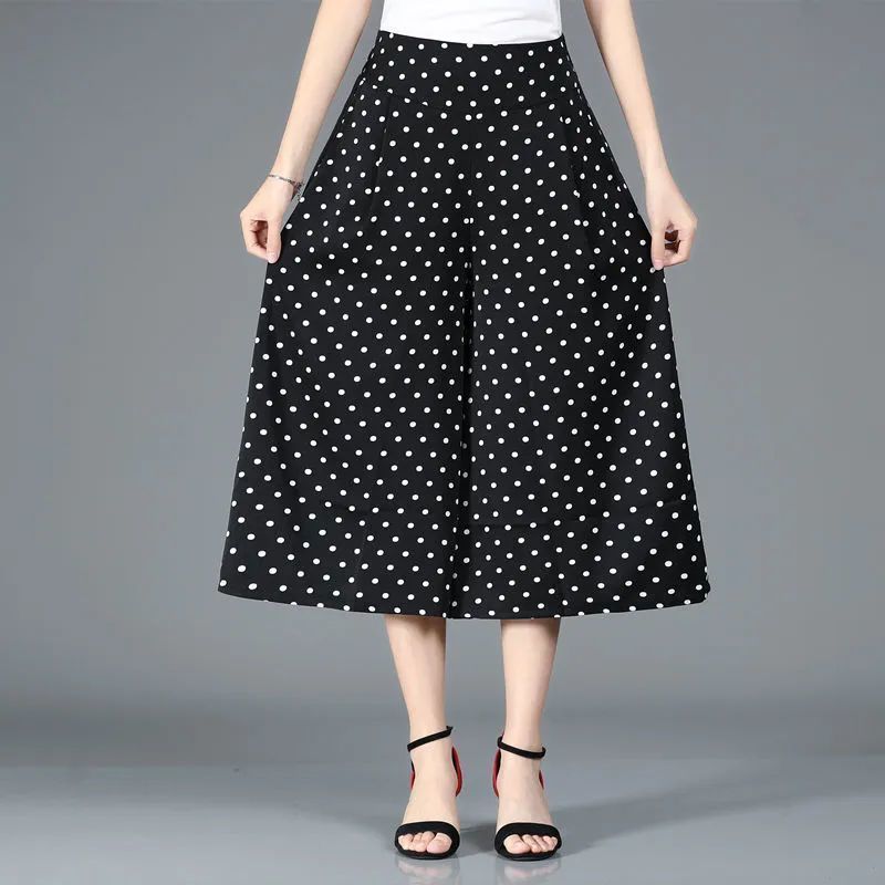 ❤️❤️【M-5XL】2024 Noi pantaloni largi imprimați cu talie înaltă❤️