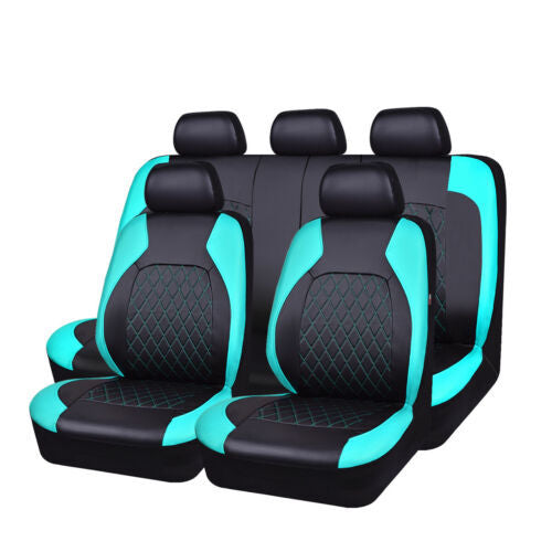🔥【30% zniżki】🚗🚗Uniwersalny zestaw pokrowców na siedzenia samochodowe z miękkiej skóry-4239666
