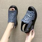 🔥【Cumpără 1 Primește 1 Gratis】🔥【35-40】Sandale cu cizmă cu talpă moale și talpă moale retro-3987752