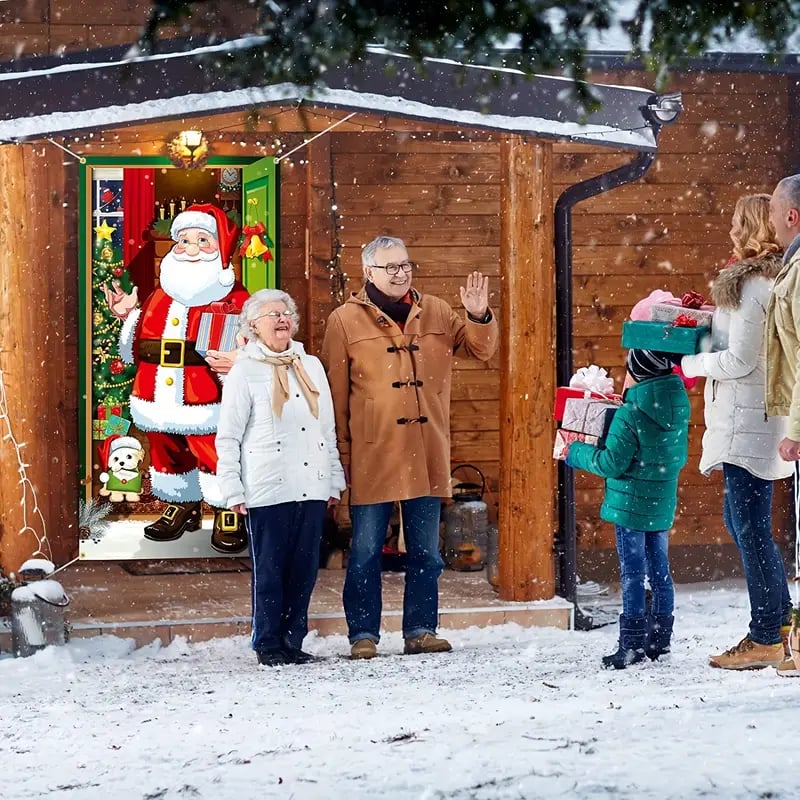 💥🎄Wyprzedaż przedświąteczna: 50% zniżki na 🎅świąteczne dekoracje na drzwi🎅-4133303