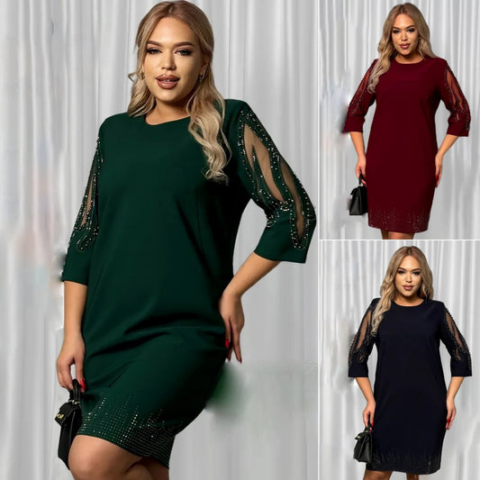 【S-5XL】Rochie nouă la modă și elegantă-4005232