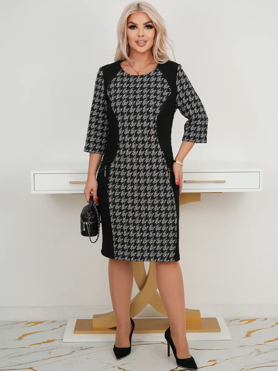 💜💚【S-5XL】Kiváló minőségű divatos ruha-4150619