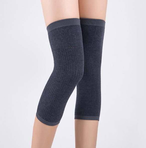 🔥【Cumpărați 1, primiți 1 gratuit】✅【40-105kg】Înveliș termic pentru genunchi din cașmir, Are elastic sus tine genunchiul sau tine de cald❤️-3861008