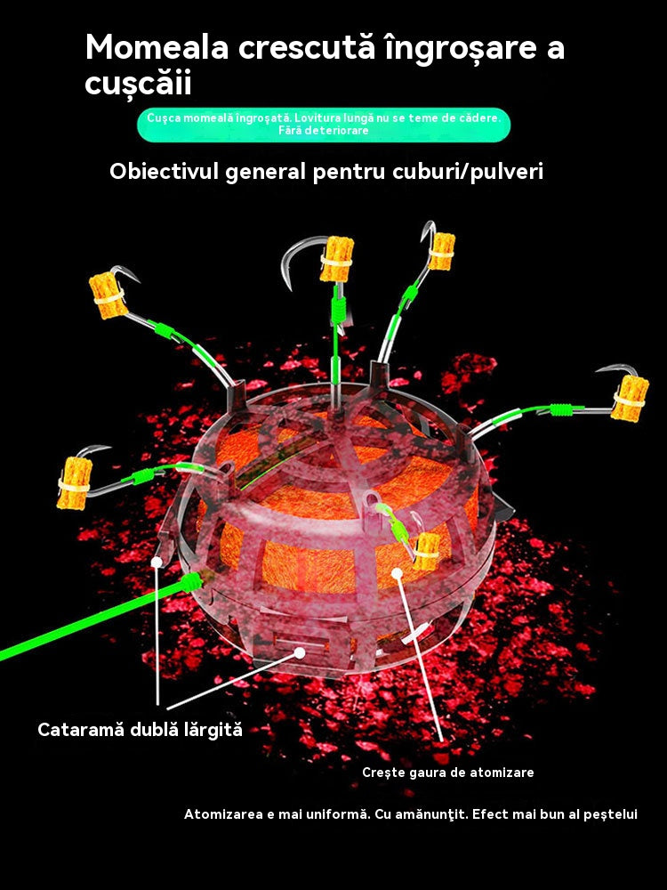Nowa klatka na przynętę typu bottom-up, klatka na przynętę typu block-3999127