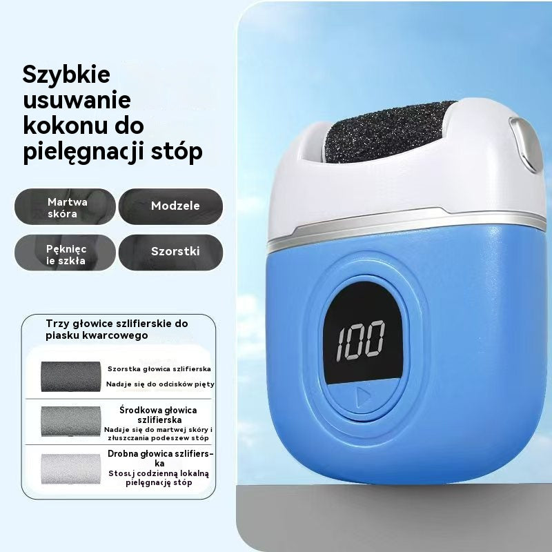 ✨🦶🛁 Nowy elektryczny pilnik do stóp, usuwa paznokcie i skórki, elektryczny pilnik do stóp do pielęgnacji stóp