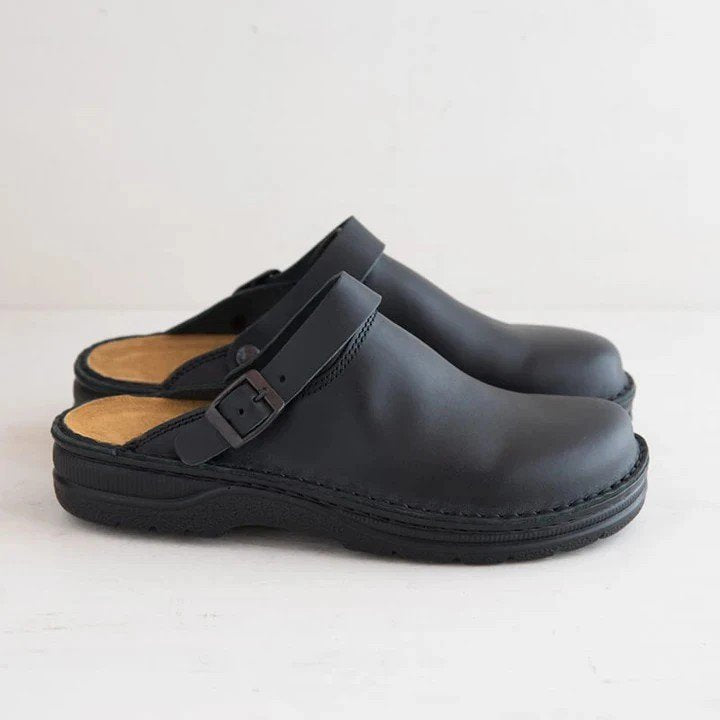 🚩😎 [38–48] 【Bestsellery premium】Wysokiej jakości, wygodne i lekkie skórzane kapcie męskie-4217472