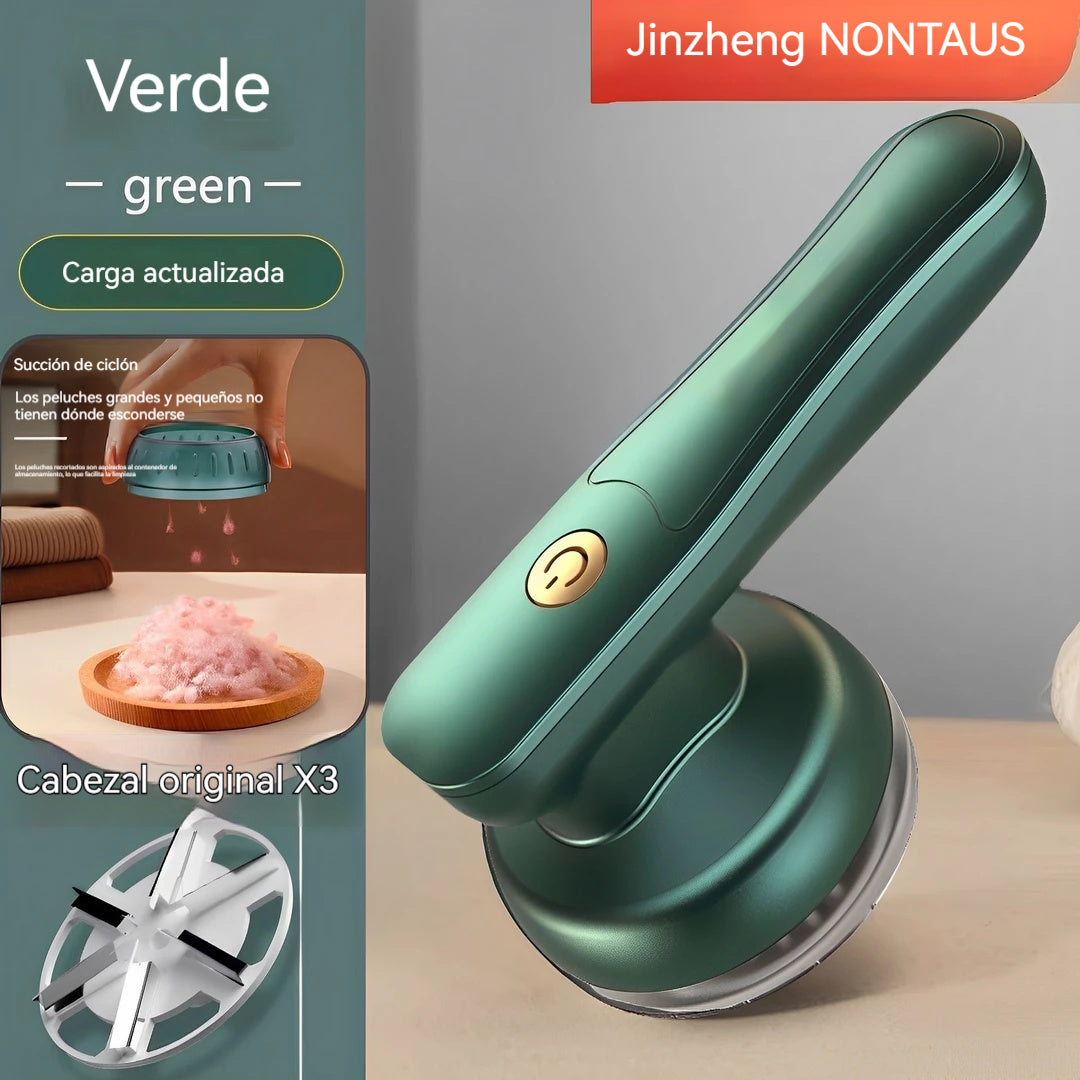 🔥👚✨ Quitapelusas eléctrico portátil multifuncional quitapelusas profesional para prendas de lana punto y algodón 👕🧥🧶