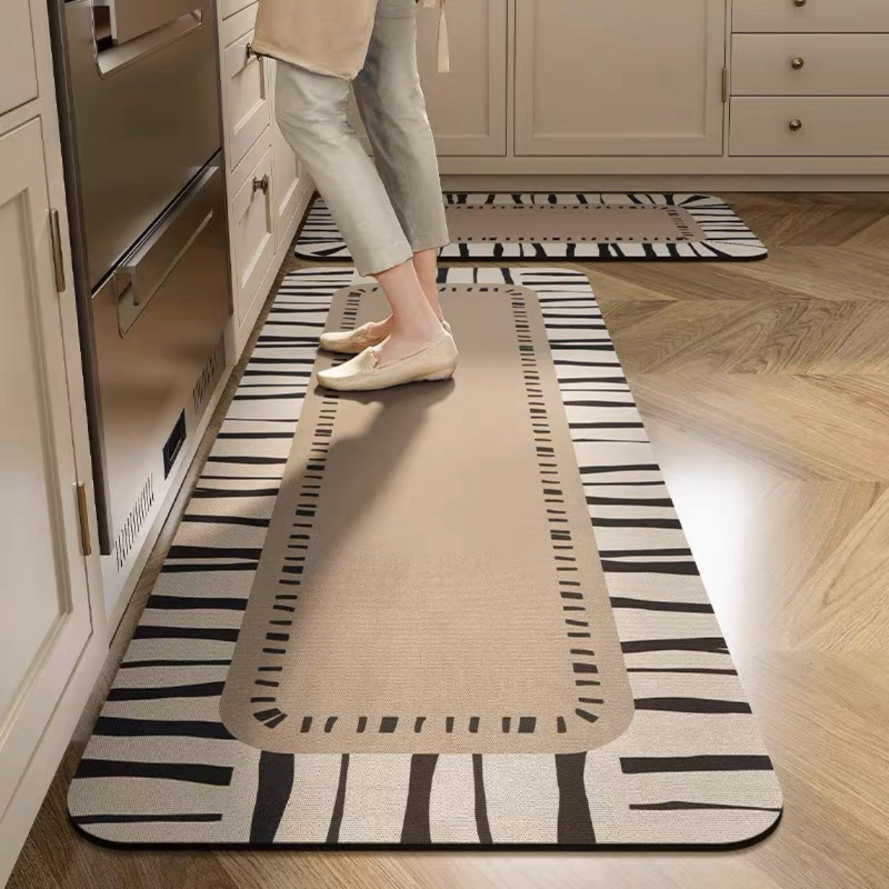 💥💥💥【40*60+40*120cm】Maty antypoślizgowe i bardzo chłonne do kuchni i łazienki-4215693