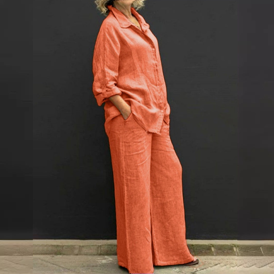 【S-5XL】Plus Size Νέο σετ γυναικείων πουκαμίσου 2026: Casual Urban Independent Women's Wear