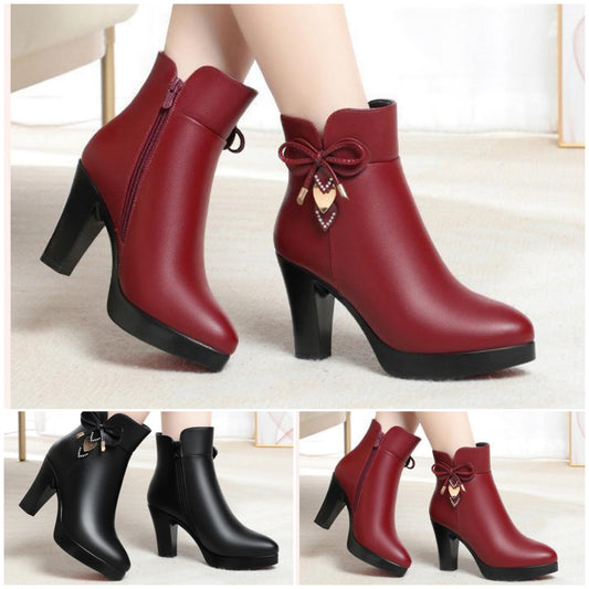 👢🔥【34-41】2025 Toamnă și Iarnă Noi Cizme de modă de damă cu fermoar lateral moale-3866195