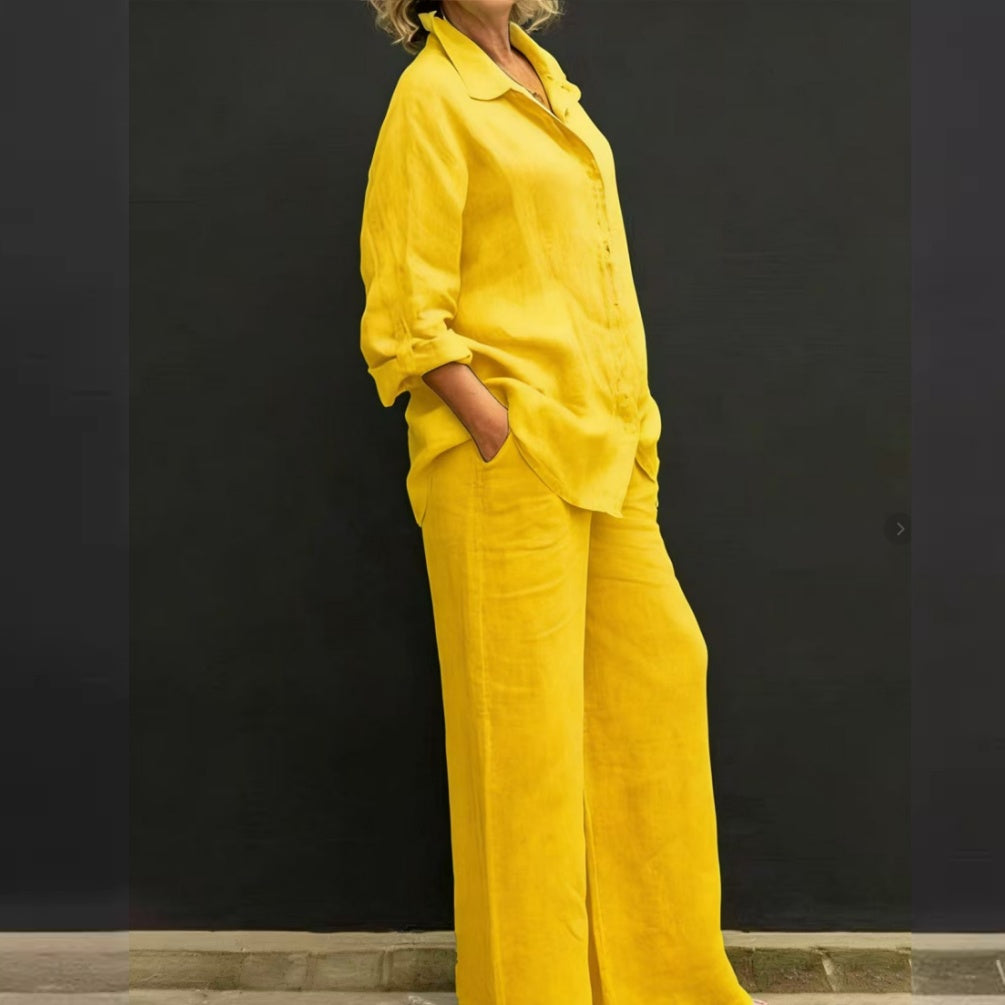 【S-5XL】Plus Size Νέο σετ γυναικείων πουκαμίσου 2026: Casual Urban Independent Women's Wear