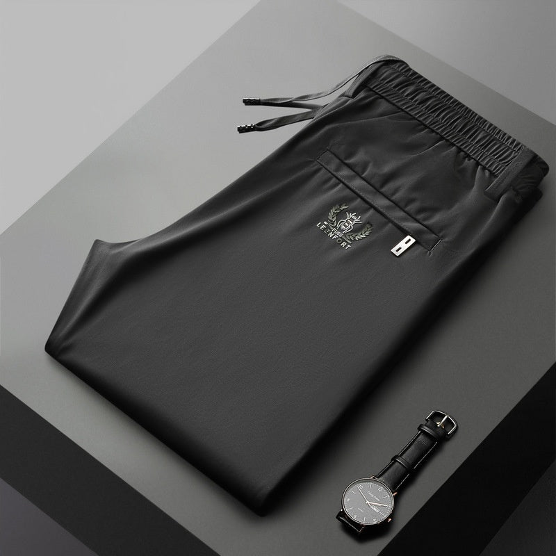 🔥【Cumpără 1, primești 1 gratuit】Pantaloni noi de mătase elastică din gheață pentru primăvară și vară 2025-3987778