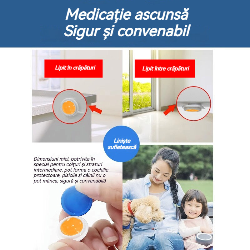 🛡️🏠【40 bucăți】💥Unguent pentru uciderea gândacilor de bucătărie importat din Germania, momeală de uz casnic, netoxică, pentru mame și bebeluși-4046162