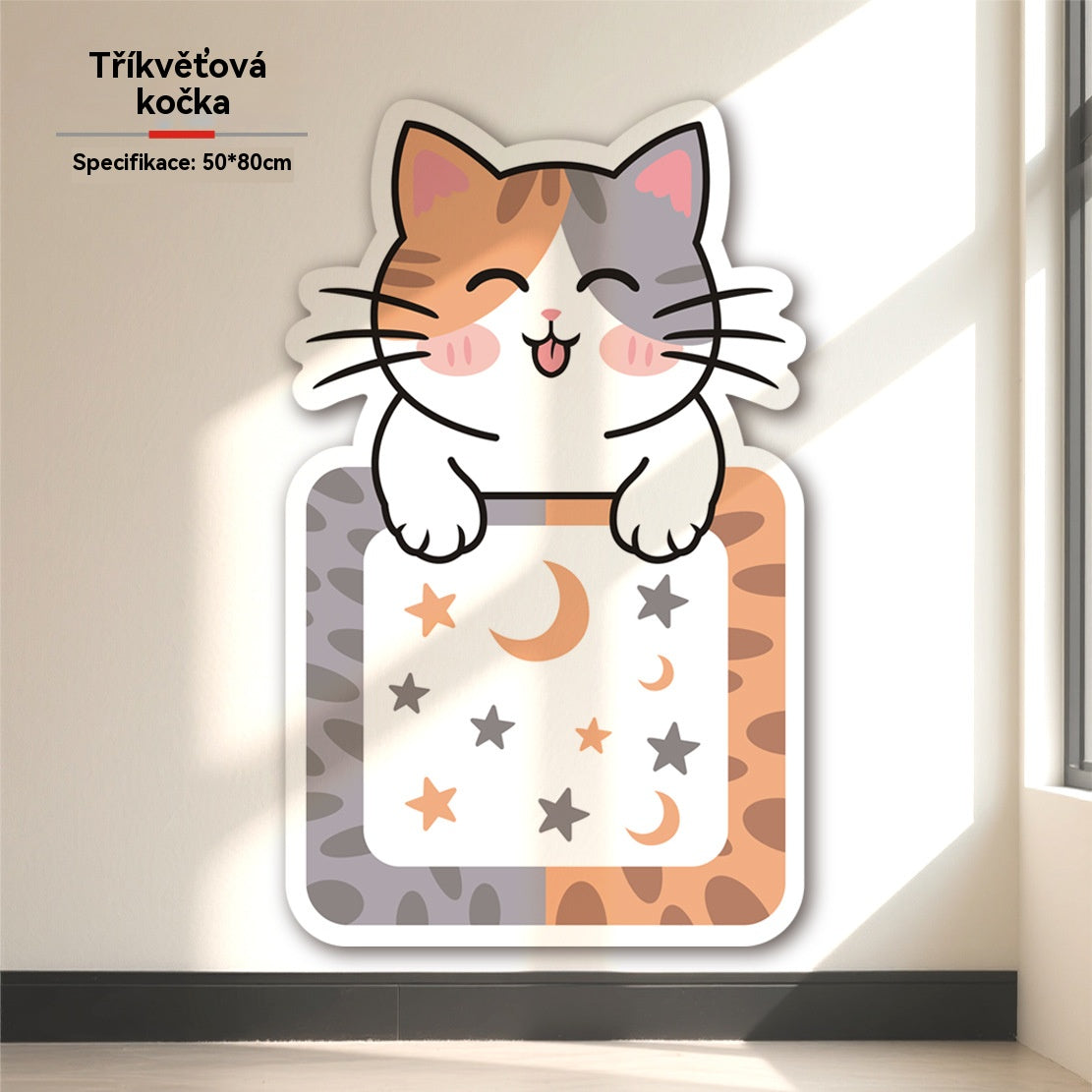 🏆【🔥Gorąca sprzedaż】🐱Automatycznie zamykana deska do drapania dla kota - pionowa deska do drapania w kształcie kostki - nie wymaga instalacji, wystarczy ją przykleić i używać.-4204650