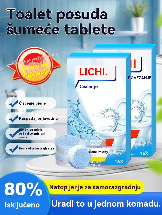 【🎁Kupite 3 kutije, dobit ćete 3 gratis】🌟【Brzo čišćenje】💦Moćna pjena za čišćenje WC školjke-4190840