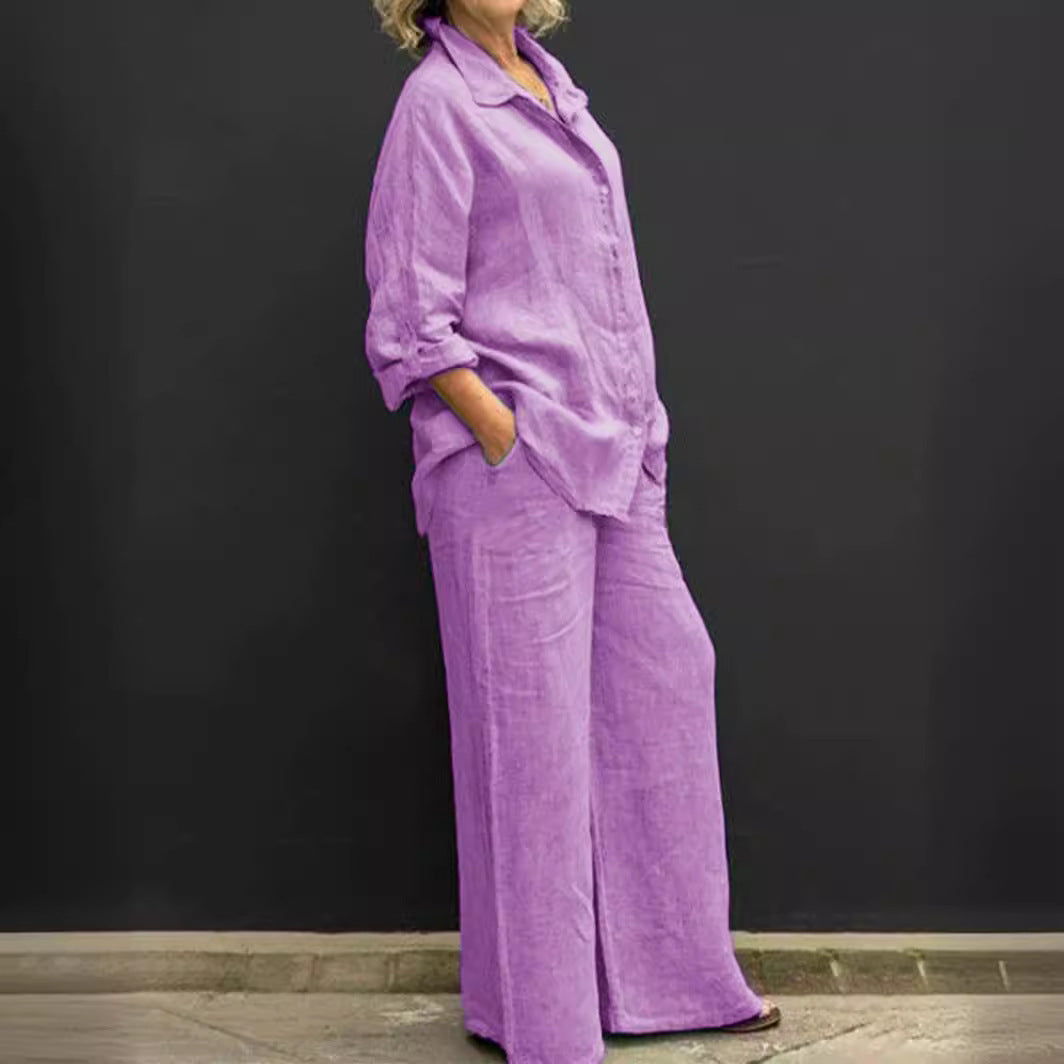 【S-5XL】Plus Size Νέο σετ γυναικείων πουκαμίσου 2026: Casual Urban Independent Women's Wear