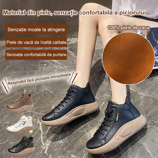 【35-43】Ρετρό Παπούτσια Rocking Χοντρή σόλα από δέρμα αγελάδας Νέο στυλ μόδας Ευέλικτα καθημερινά παπούτσια-4108762
