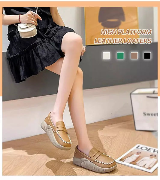 🎃30% OFF【35-40】Noi pantofi casual cu talpă groasă, foarte vânduți, pentru toamnă-4091481