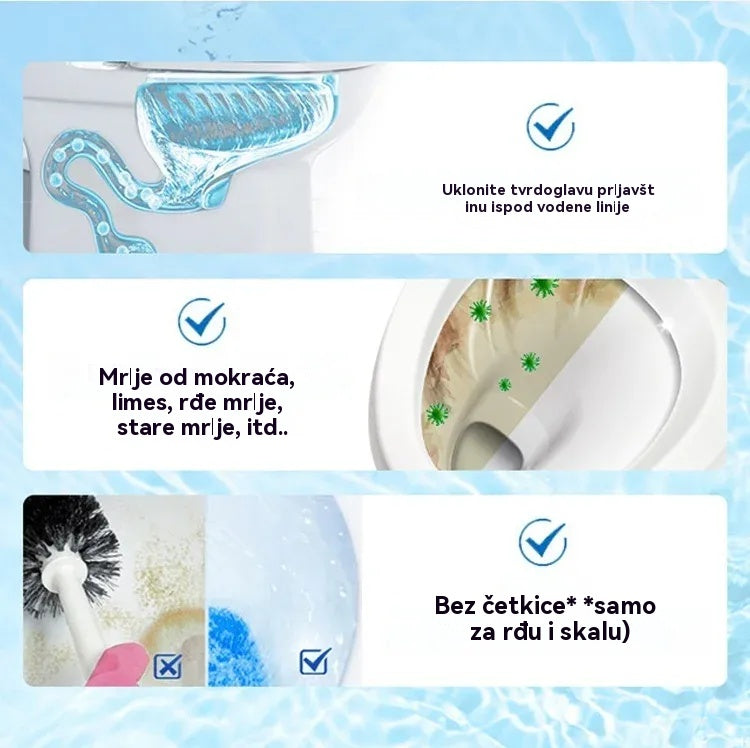 【🎁Kupite 3 kutije, dobit ćete 3 gratis】🌟【Brzo čišćenje】💦Moćna pjena za čišćenje WC školjke-4190840
