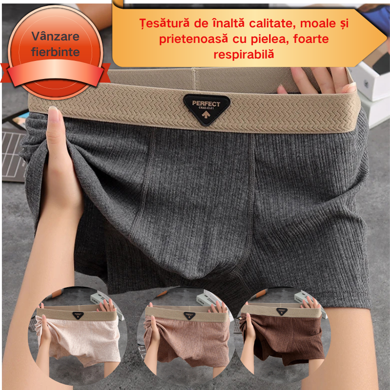 ⏳⏳[Oferta pe timp limitat]🔥(4/8 bucăți) Boxer pentru bărbați noi din bumbac-3915921