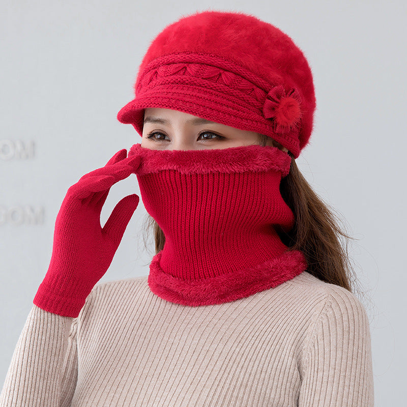 💥 50% OFF-【Czapki+Szalik+Rękawiczki】 Stylowa czapka pluszowa na jesień i zimę