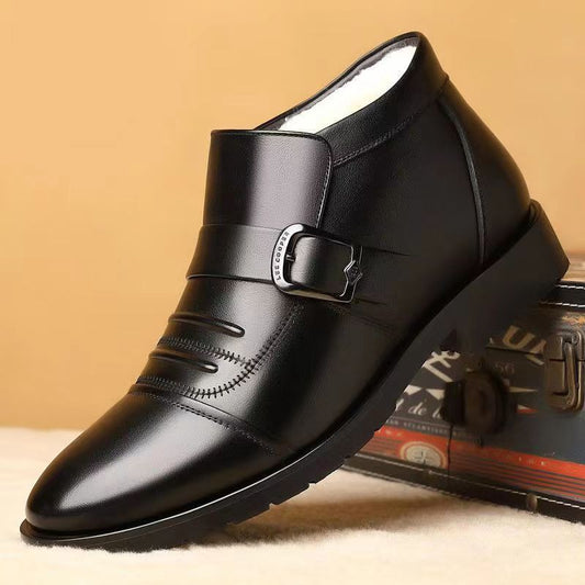 ✨📢【39-44】Męskie buty zimowe, ocieplane od środka, wygodna gruba podeszwa -4110578