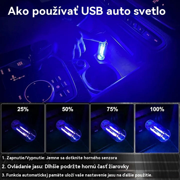 💥【Kup 1, získej 1 zdarma】Noční žárovka do auta s USB-4182747