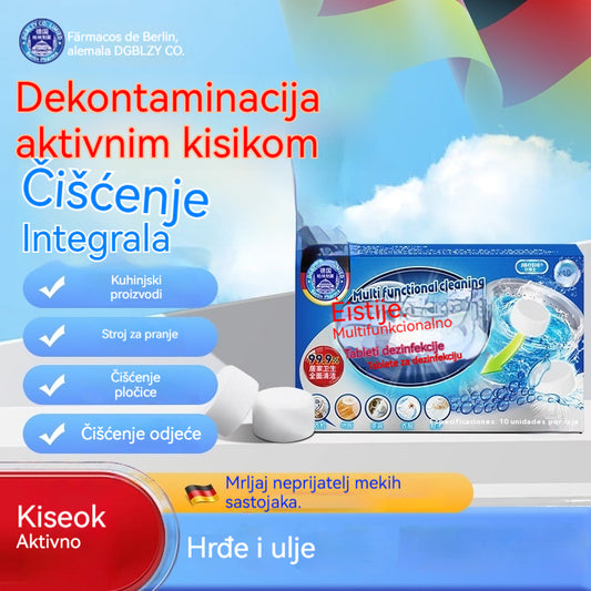 🔥【🎁Kupite 3 kutije, dobijte 3 gratis】 ✨【Brzo čišćenje】💦 Višenamjenske šumeće tablete za čišćenje kućanstva-4171275