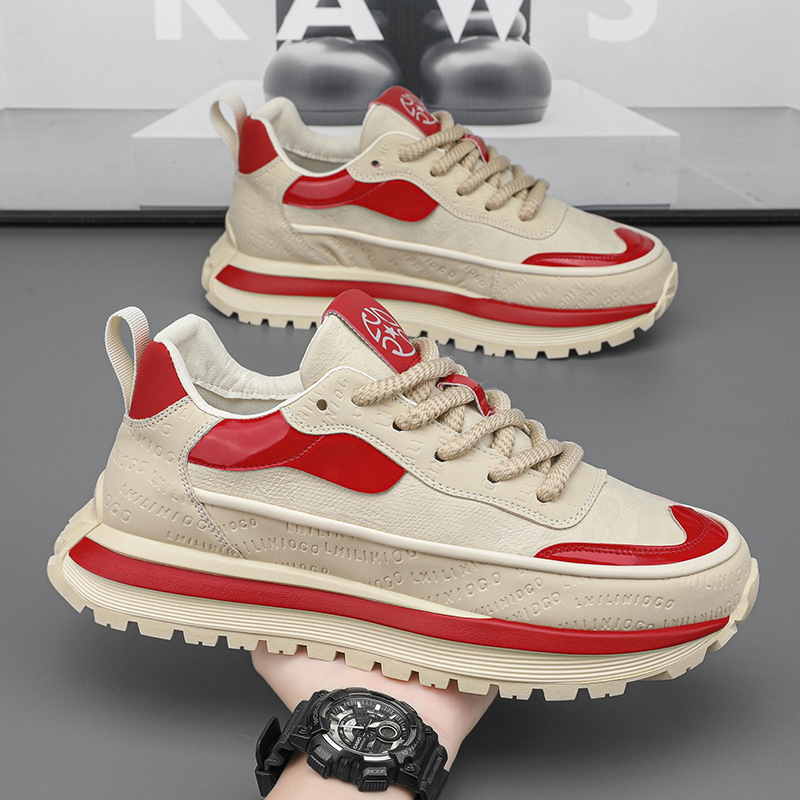 【39-44】Pantofi casual pentru bărbați, la modă, confortabili, care îmbunătățesc înălțimea, de vară 2025-3995058