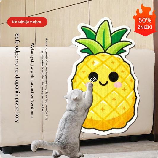 🏆【🔥Gorąca sprzedaż】🐱Automatycznie zamykana deska do drapania dla kota - pionowa deska do drapania w kształcie kostki - nie wymaga instalacji, wystarczy ją przykleić i używać.-4204650