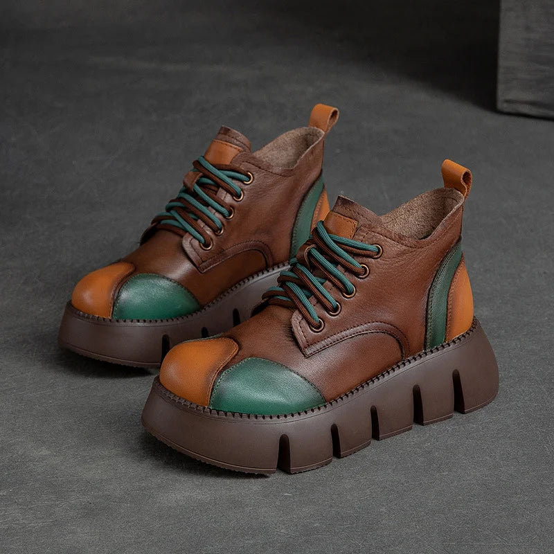 2024 noi culori de toamnă și iarnă asortate cizme retro Martin