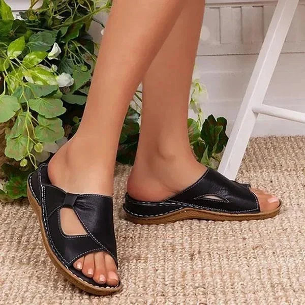 🎁Cumpărați 1 obțineți 1 gratuit【30% OFF】🔥【35-43】👡Noua modă de petrecere a timpului liber confortabilă moale de jos plaja doamnelor papuci-3967451