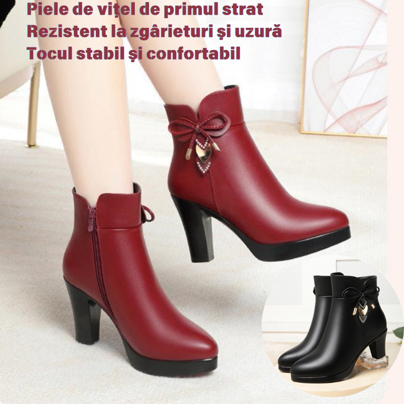 👢🔥【34-41】2025 Toamnă și Iarnă Noi Cizme de modă de damă cu fermoar lateral moale-3866195