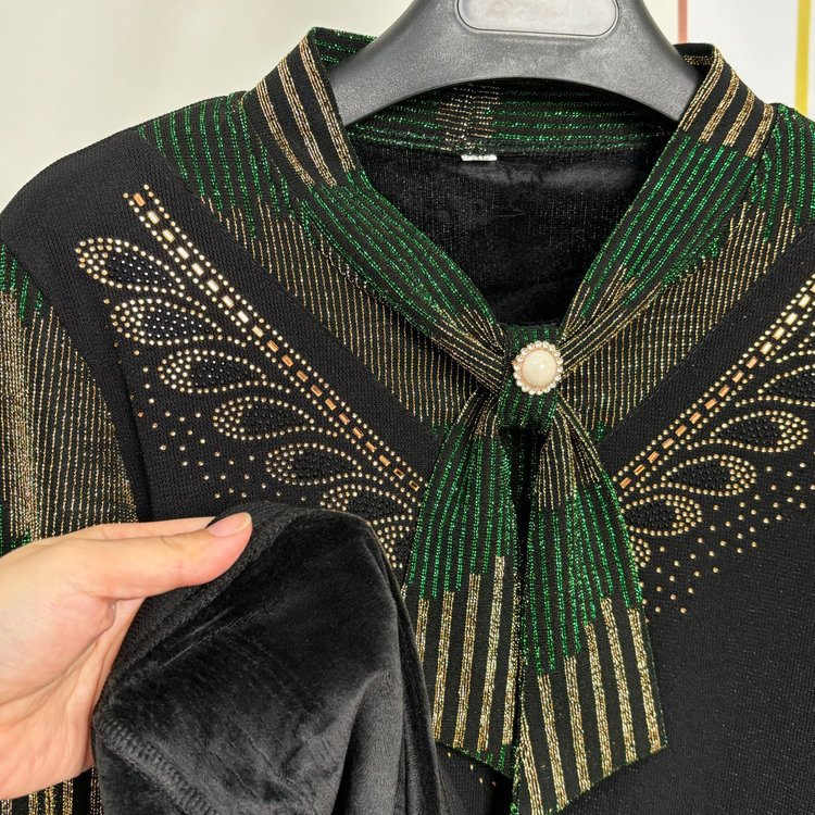 🔥🔥 Topuri cu mâneci lungi imprimate cu cusături la modă nouă 2024