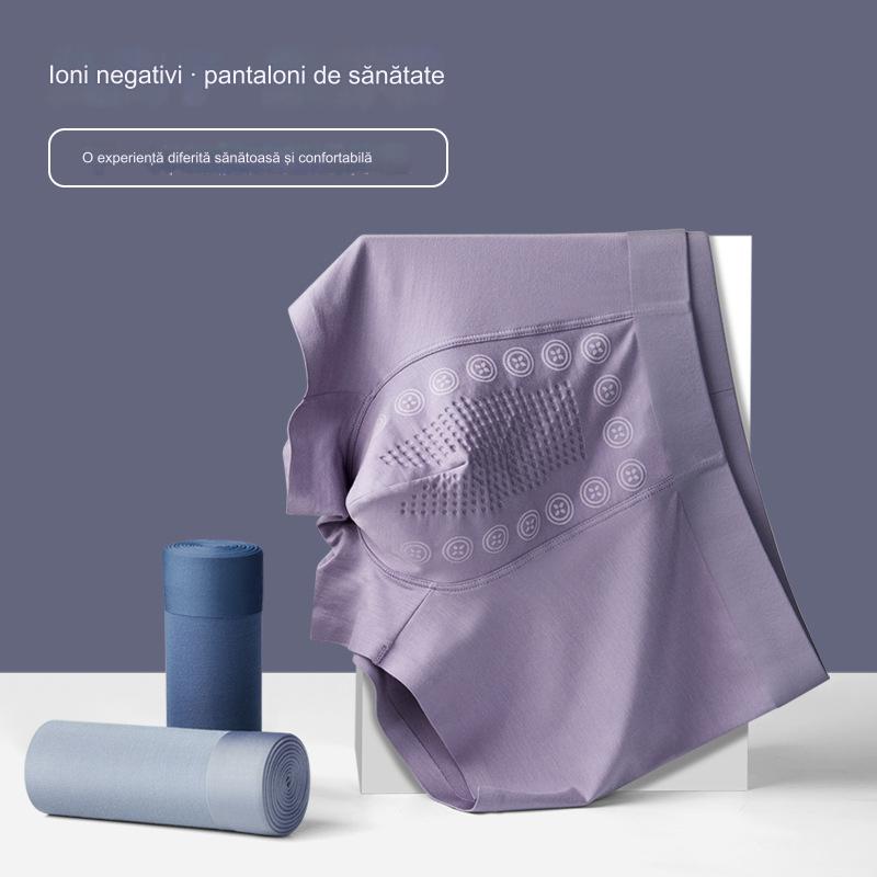 【🔥6bucăți】【🔥Cumpărați 2 seturi pentru o reducere mai bună】2025 noi boxer pentru bărbați cu ioni negativi, confortabili, respirabili-4025682