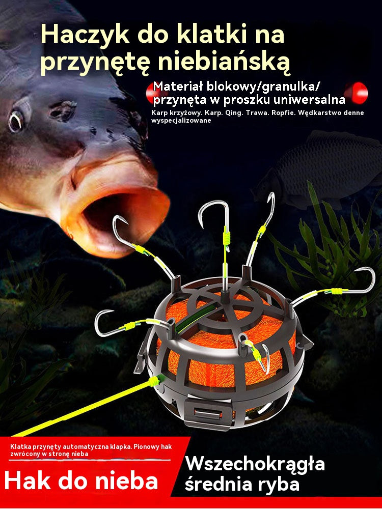 Nowa klatka na przynętę typu bottom-up, klatka na przynętę typu block-3999127