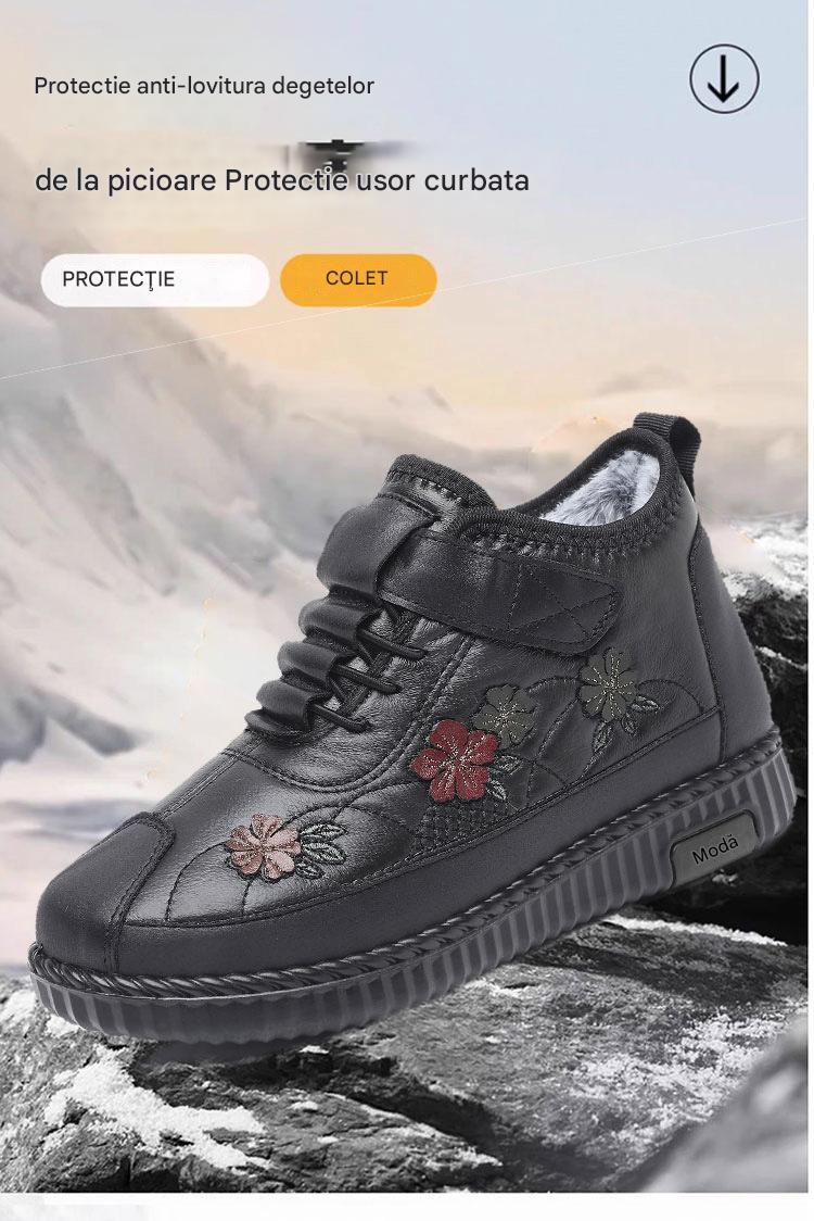 【35-41】Noi pantofi de iarnă, din catifea, calduri, din bumbac impermeabil