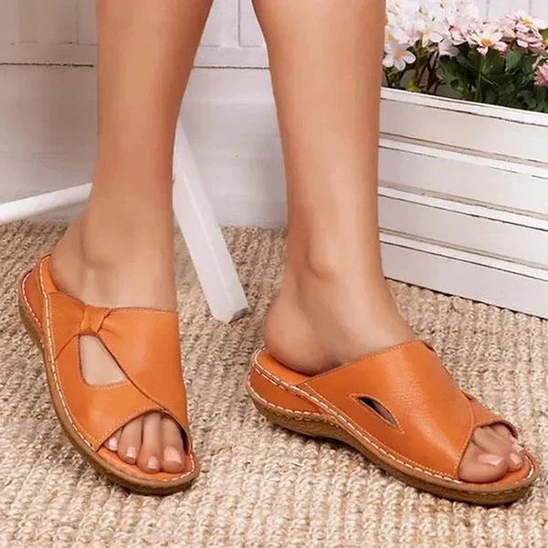 🎁Cumpărați 1 obțineți 1 gratuit【30% OFF】🔥【35-43】👡Noua modă de petrecere a timpului liber confortabilă moale de jos plaja doamnelor papuci-3967451